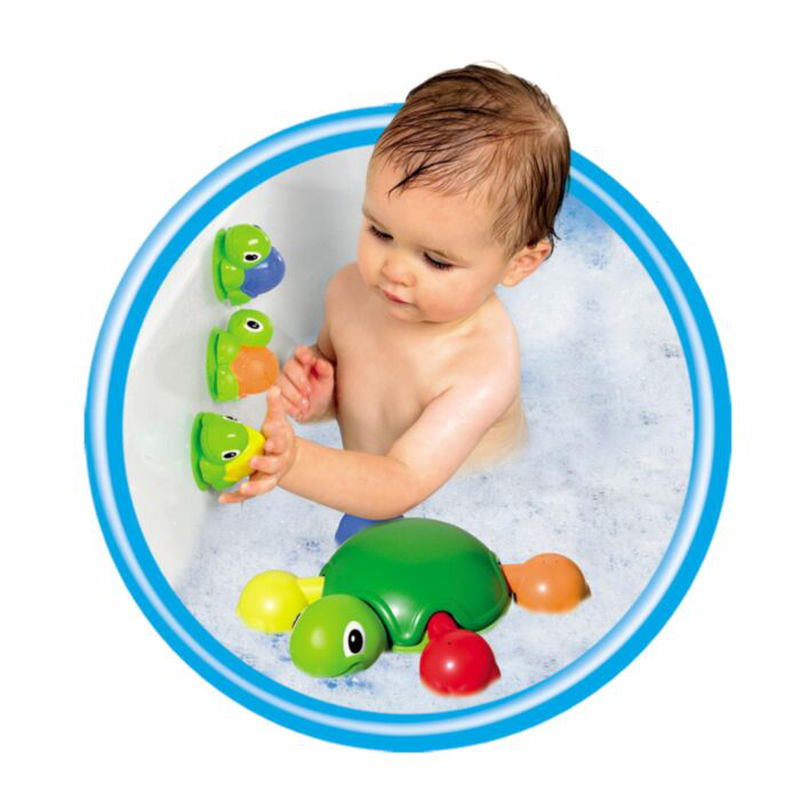 Tomy toomies toddler bath toy turtle tots 12m+, , medium image number null
