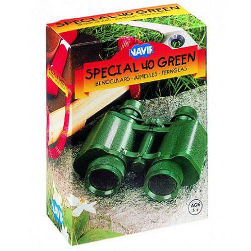 Special 40 green binocular with case, , medium-null