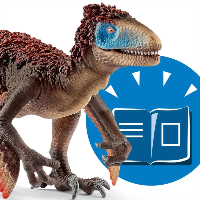 Product image: Schleich 14582 utahraptor dinosaur figure, , medium-null