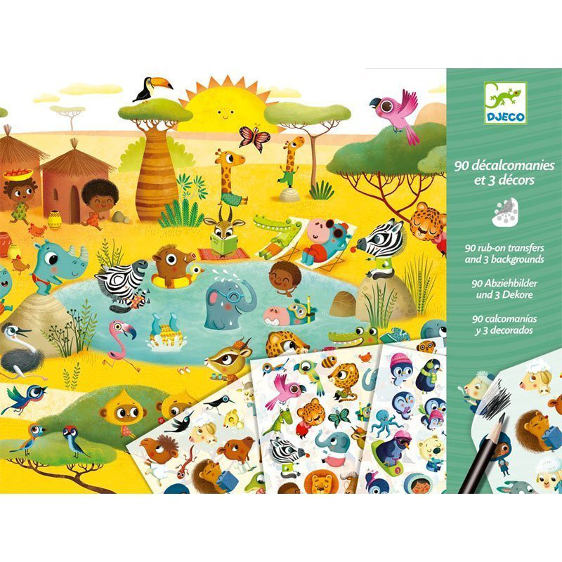Product image: Savannah desert and north pole, , medium-null