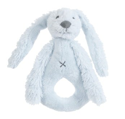 Rattle blue rabbit richie, , medium