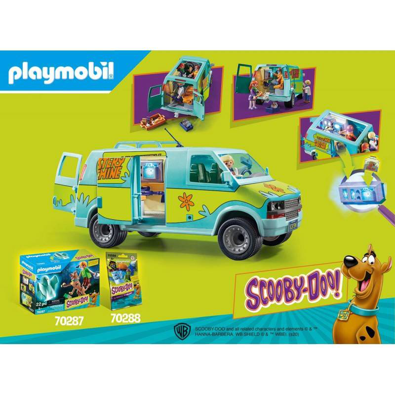 Playmobil 70286 scooby doo mystery machine van, , medium-null