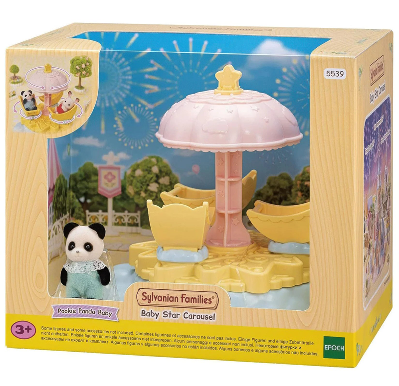 Sylvanian families baby star carousel, , medium image number null