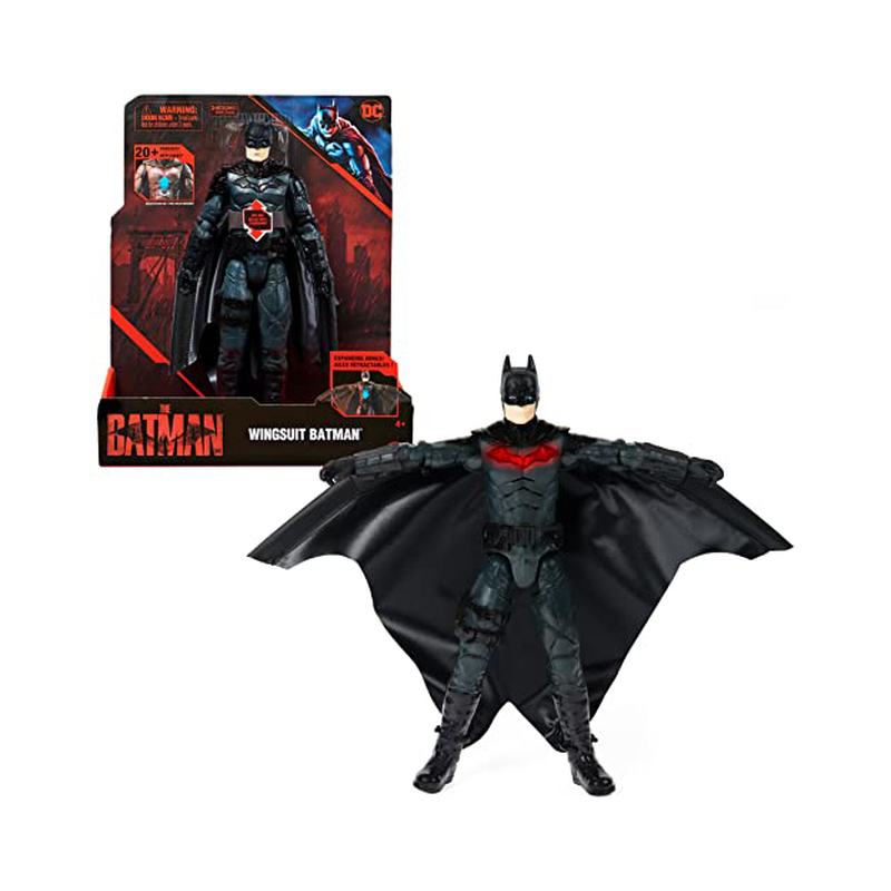Dc batman movie deluxe feature wingsuit batman 12" 6060523-t, , medium-null