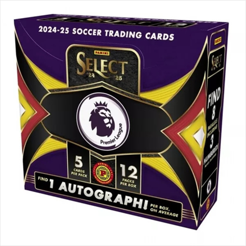 Panini select premier league 2024 - 2025 soccer - international hobby box  - 60 cards, , medium-null