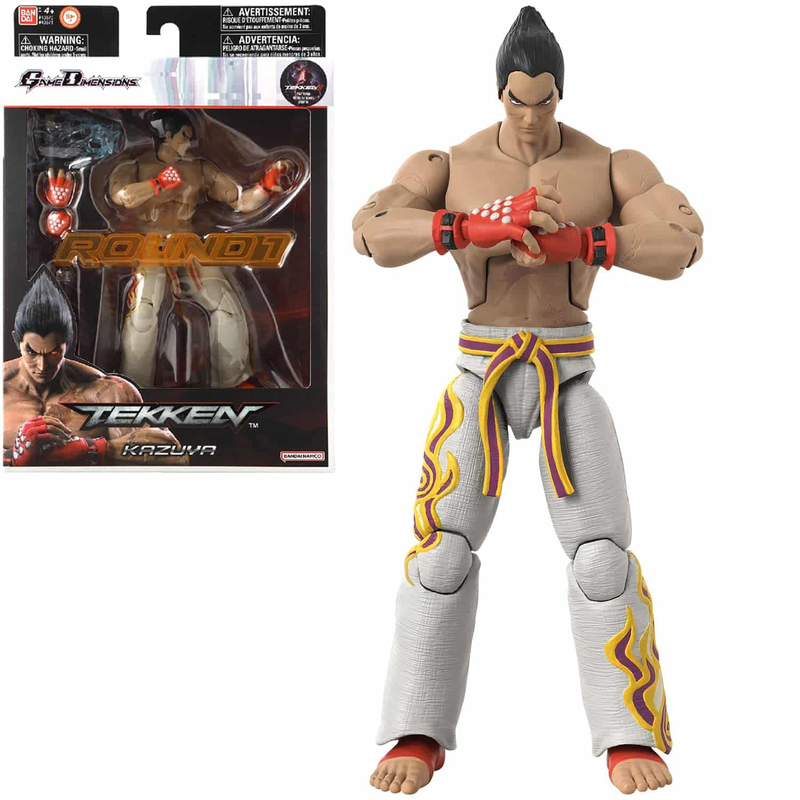 Bandai game dimensions - tekken kazuya mishima figure, , medium-null