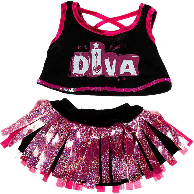 Be my bear diva outfit 40cm, , medium-null