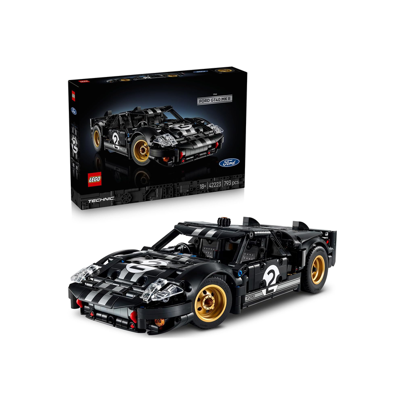 Lego technic 1966 ford gt40 mkii race car, , medium-null