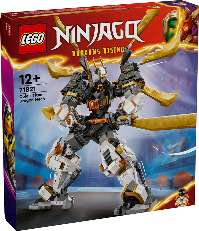Lego ninjago cole's titan dragon mech 71821 &gamma;&iota;&alpha; &eta;&lambda;&iota;&kappa;ί&epsilon;&sigmaf; 12+ 1055&tau;&mu;&chi;, , medium-null
