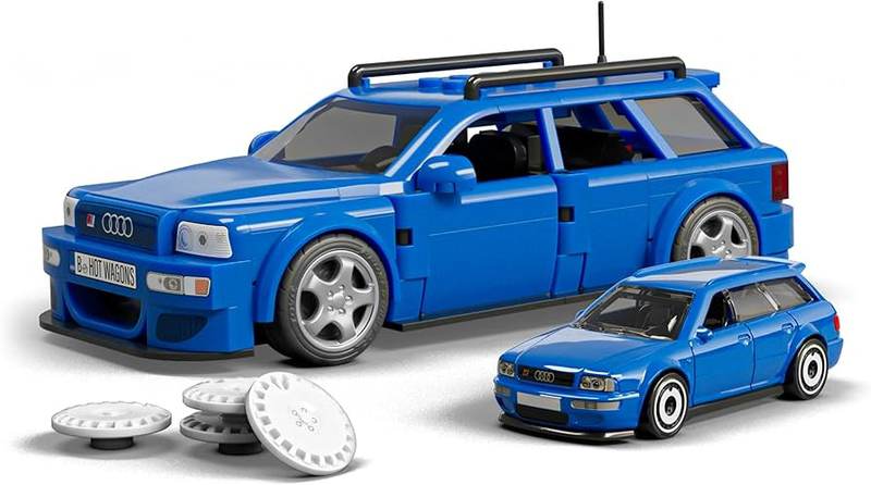 Hot wheels brick shop 94 audi avant rs2 253pcs 10y+ (jgr28), , medium-null