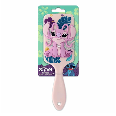 Disney stitch angel 3d hairbrush, , medium
