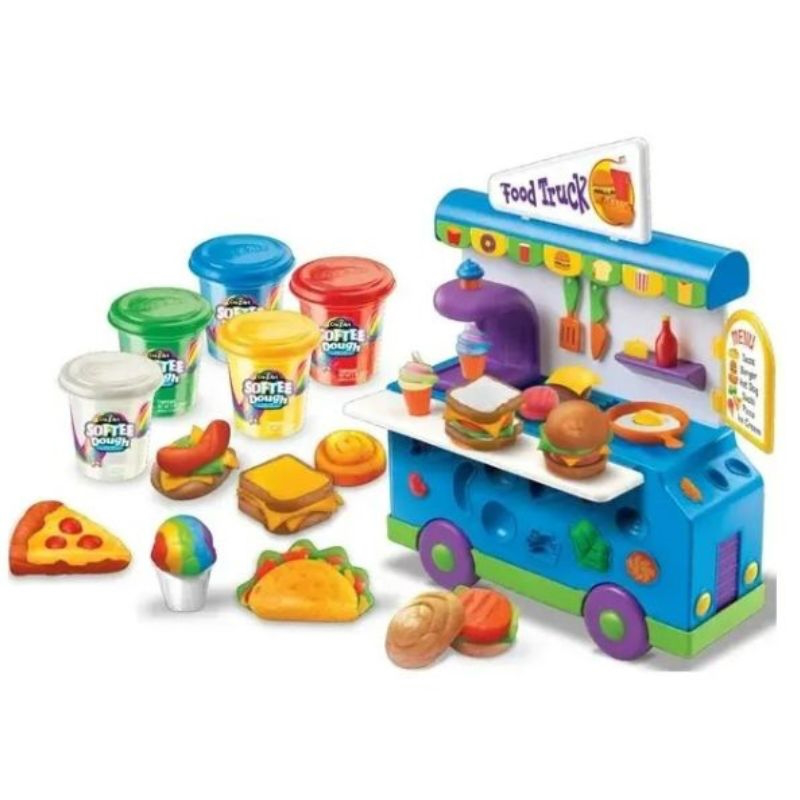 Cra- z- art softee dough food truck fun 66612, , medium-null