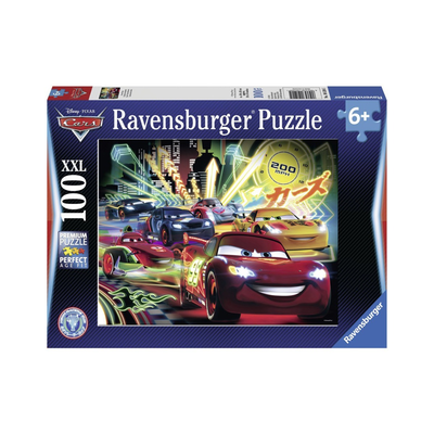 Cars néon puzzle 100pcs, , medium