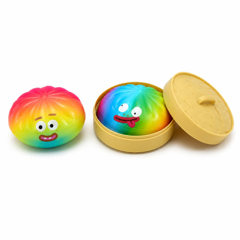 Squishy steamed bun dumpling rainbow surprise, , medium-null