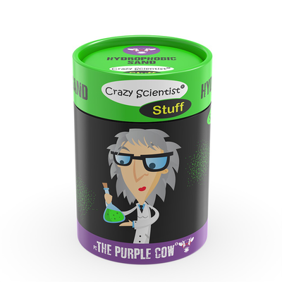 Purple cow crazy scientist stuff - hydrophobic sand, , medium