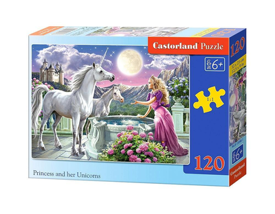Castorland 120 piece jigsaw puzzle - springtime