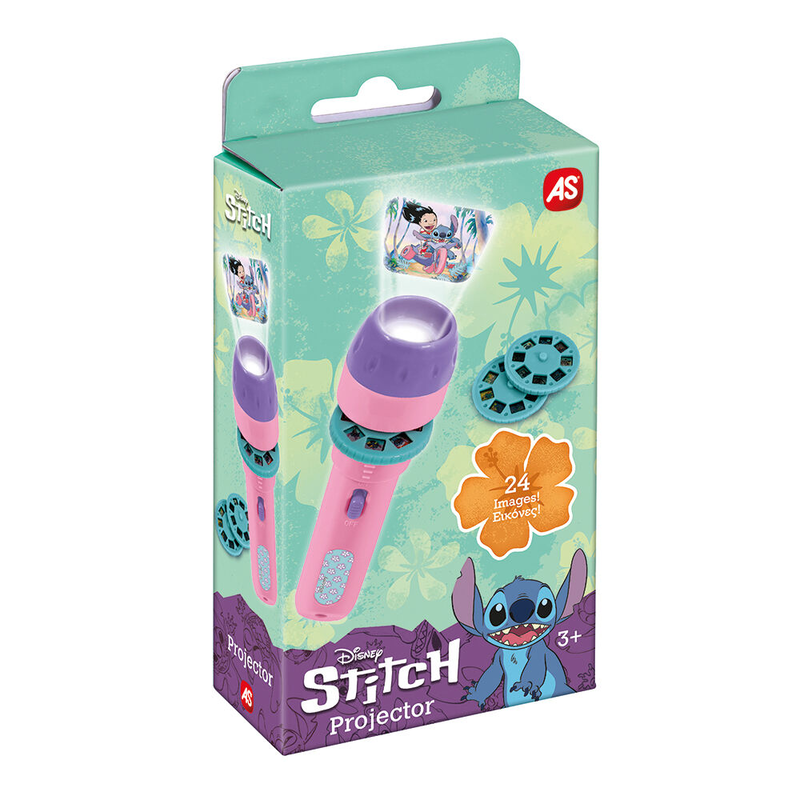 As mini projector disney stitch for ages 3+ 64250, , medium-null