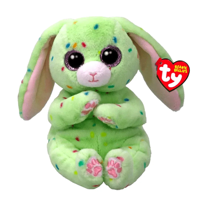 Ty beanie babies spring bunny fern 15cm, , medium