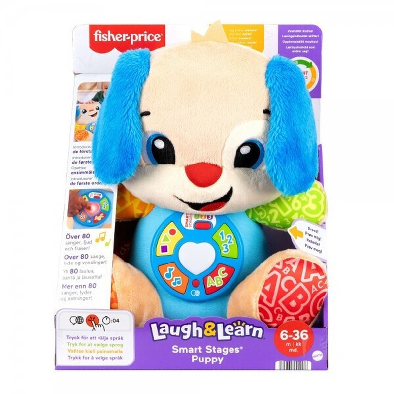 Fisher-price laugh &amp; learn smart stages puppy, , medium-null