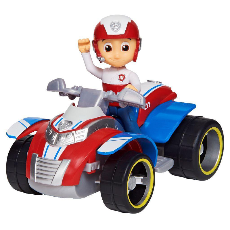 Paw patrol ryder's rescue aTV vehicle and figure, , medium-null
