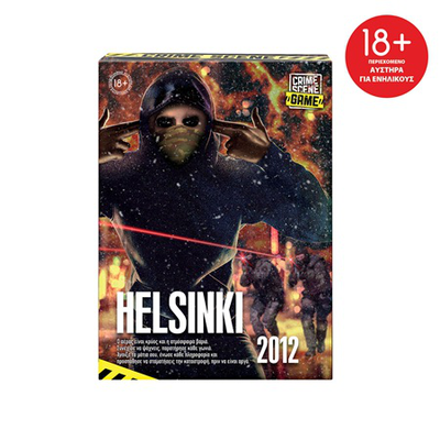 As games board game crime scene helsinki 2012 for ages 18+ and 1+ players 21708, , medium