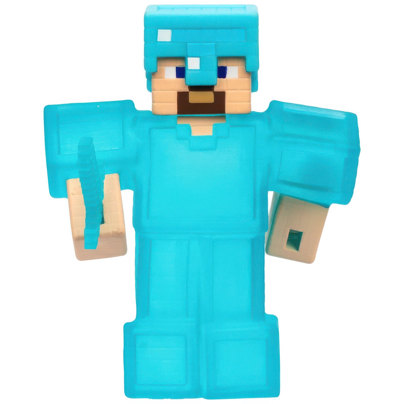 Product image: Heroes of goo jit zu minecraft steve with armour and sword, , medium-null
