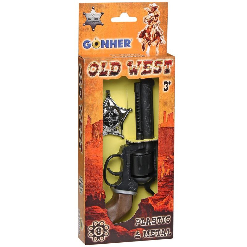 Gonher wild west single revolver 8 shots 204/0, , medium-null