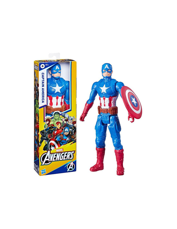 Product image: Marvel avengers captain america action figure - 4y+, , medium-null
