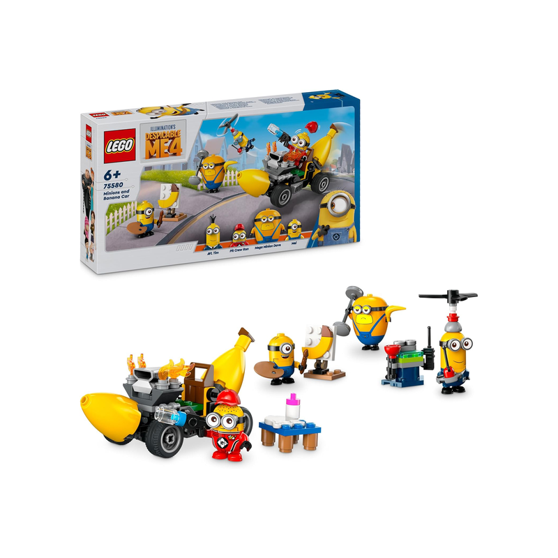 Lego despicable me 4 minions and banana car, , medium-null