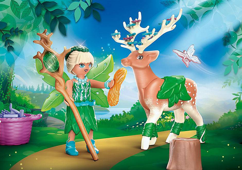 Playmobil 70806 adventures of ayuma forest fairy mit seelentier, , medium image number null