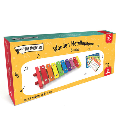 Wooden metalphone 8 keys