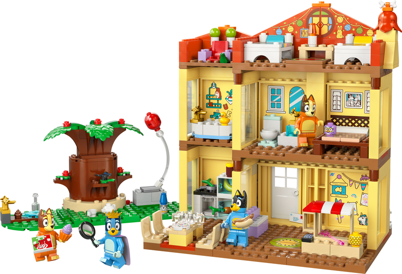 Lego bluey bluey&rsquo;s family house 11203 for ages 4+ 382pcs, , medium-null