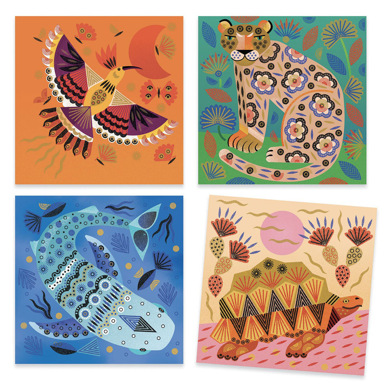 Djeco patterns and animals, , medium-null
