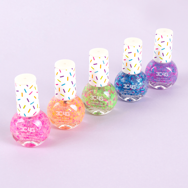 Product image: Make it real 3c4G confetti nail polish 5pk, , medium-null