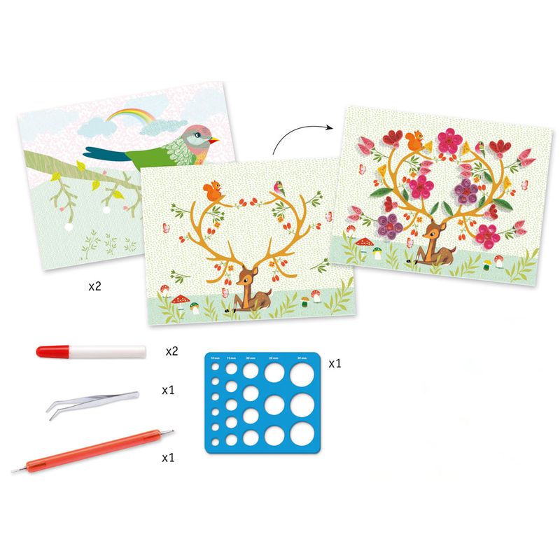 Product image: Djeco for older children - workshops spiral seasons, , medium-null