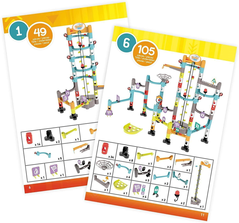Product image: Buki france mega marble run labyrinth construction playset, , medium-null