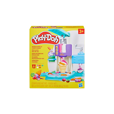 Play-doh rainbow swirl ice cream playset, , medium