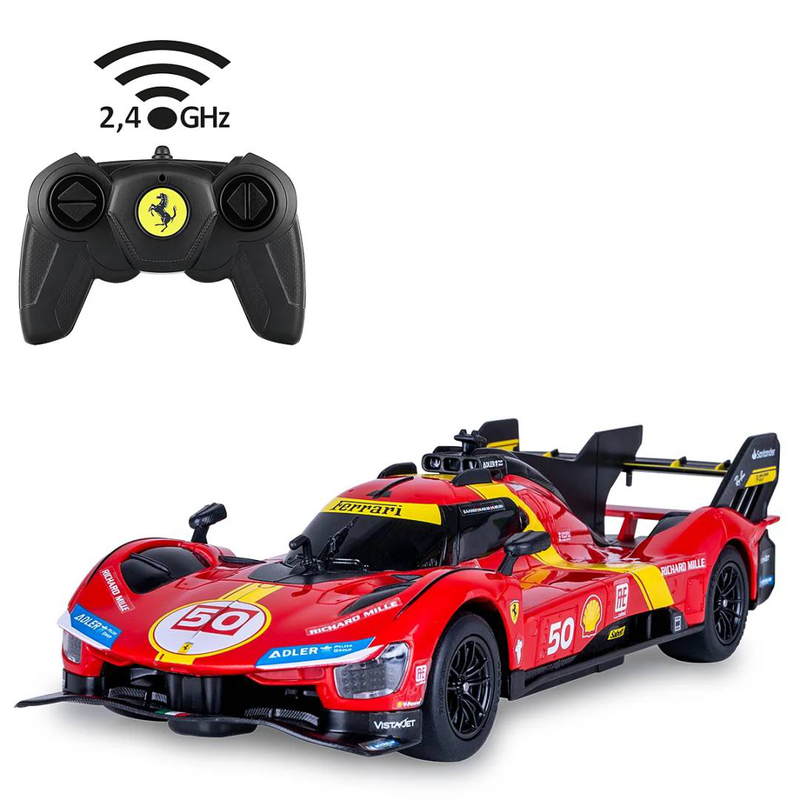 Ferrari 499p 1:24 red 2,4GHz / the ferrari 499p is a le mans hypercar developed in 2023 by scuderia ferrari, , medium-null