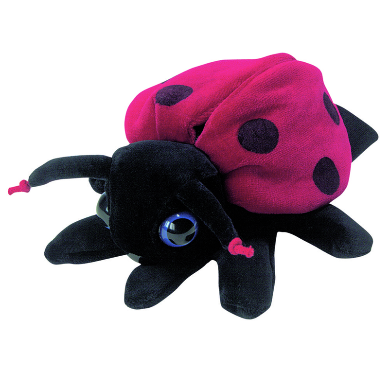 Handpuppet ladybug, , medium-null