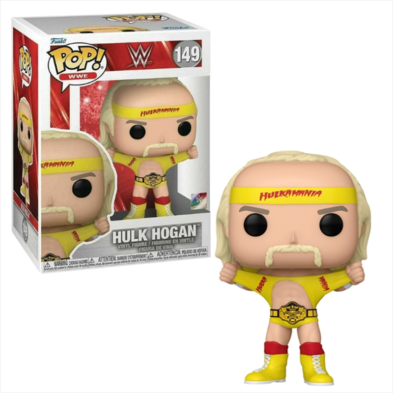 Funko pop! Wwe - hulk hogan #149 vinyl figure, , medium-null