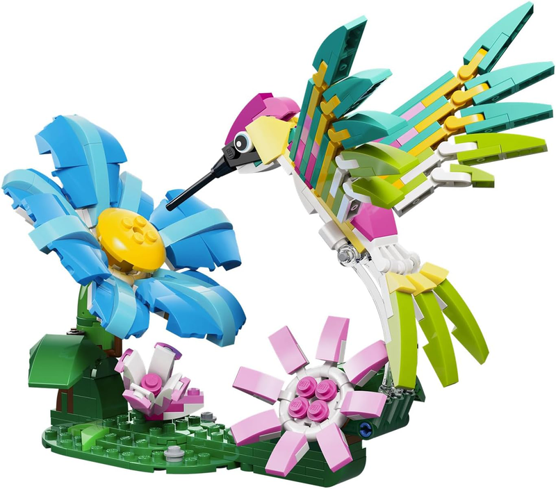 Lego creator 3-in-1 wild animals: colorful hummingbird, , medium-null