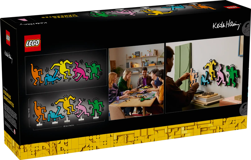 Product image: Lego art 31216 keith haring – dancing figures, , medium-null