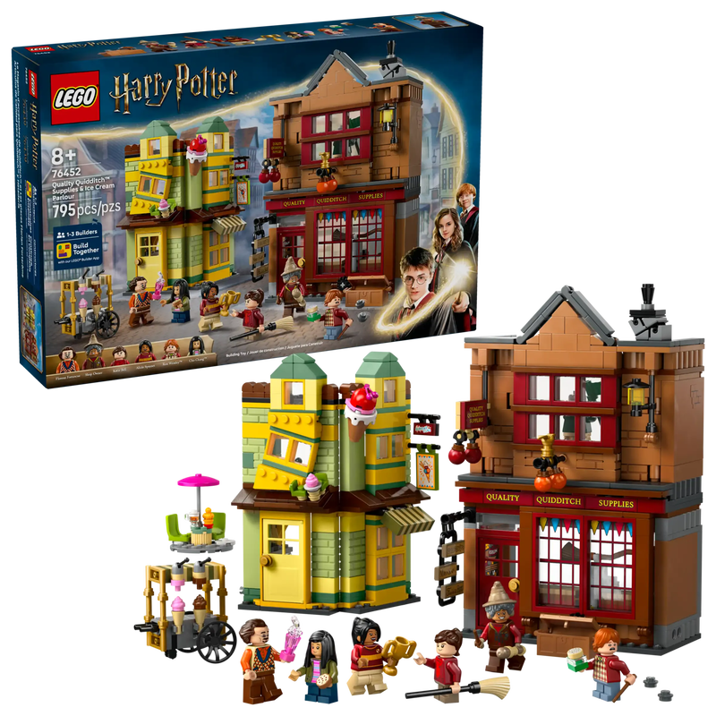 Product image: Lego 76452 quality quidditch™ supplies & ice cream parlour, , medium-null