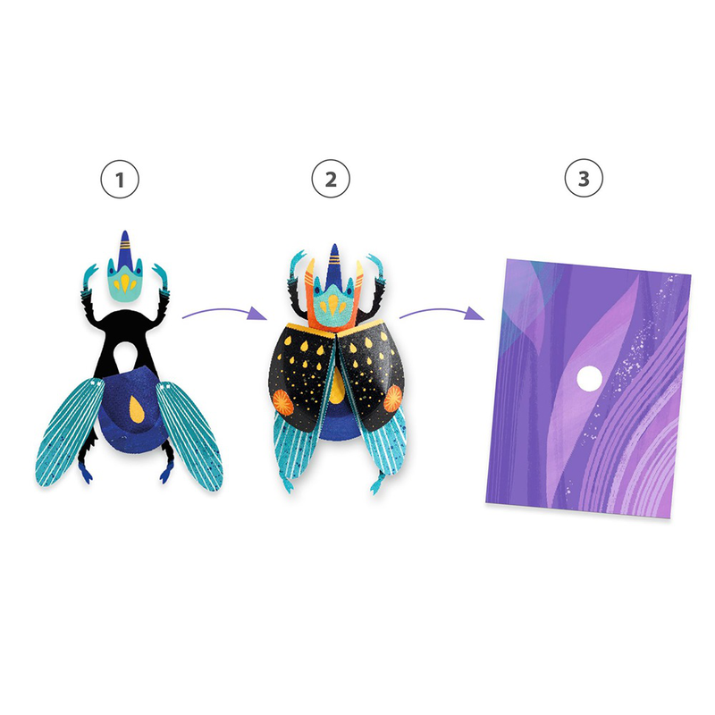 Product image: Djeco paper bugs, , medium-null