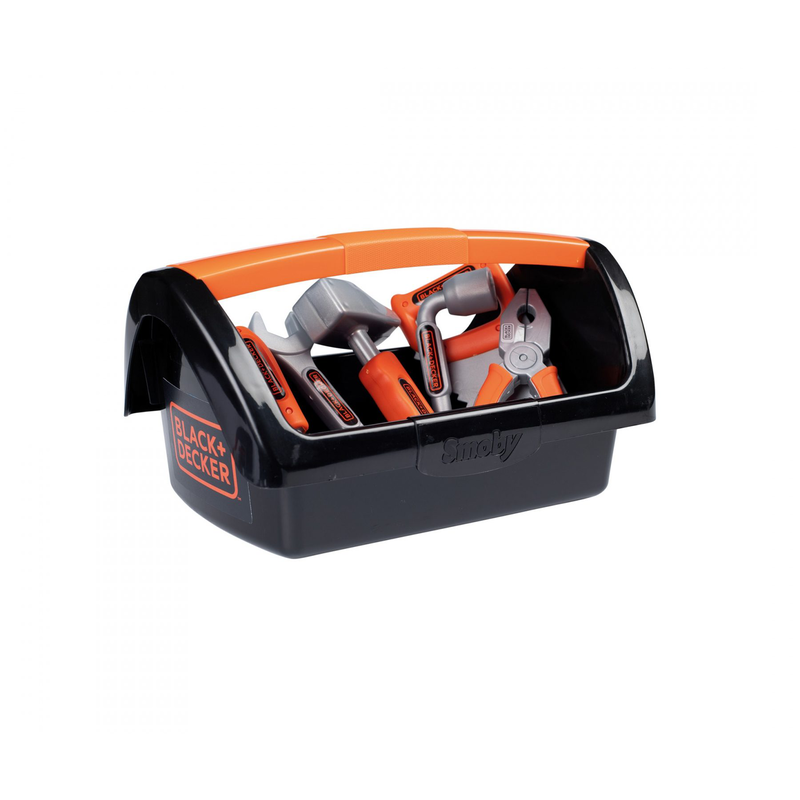 Smoby black+decker tool box, , medium-null