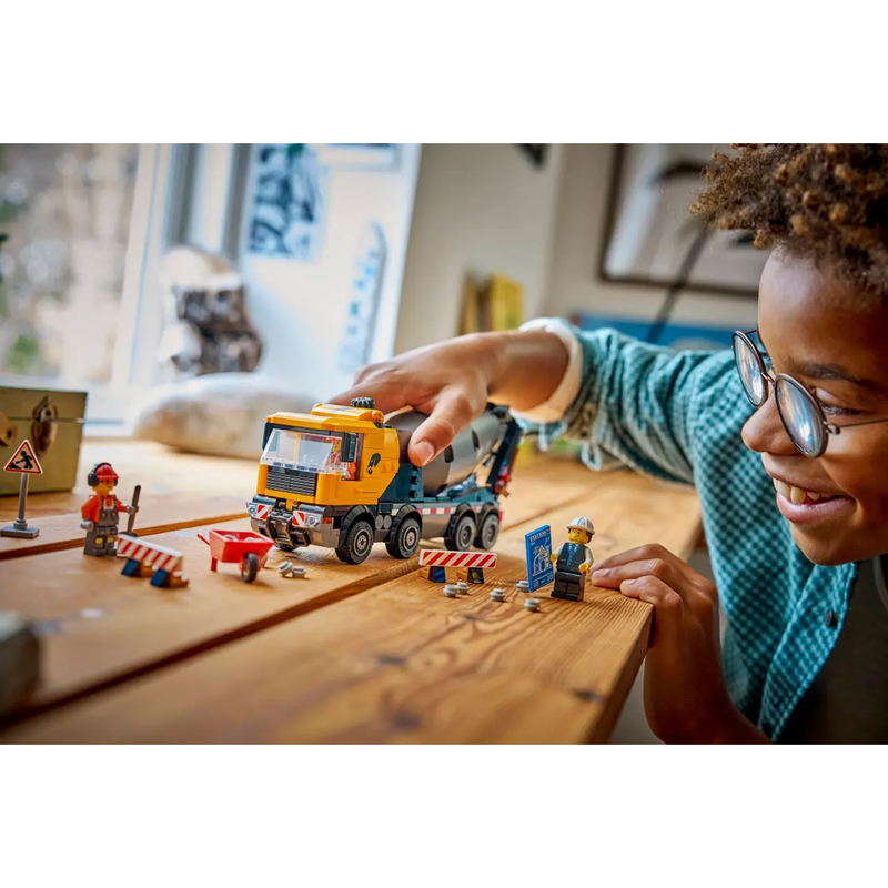 Lego city cement mixer, , medium-null