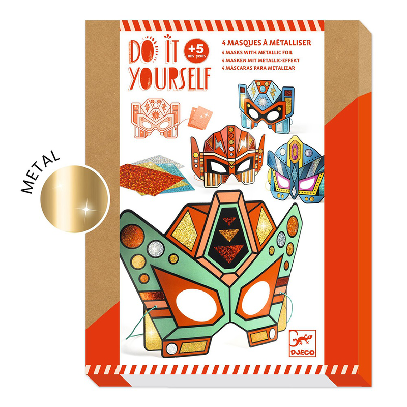 Djeco art and craft mosaics & stickers super robots, , medium-null