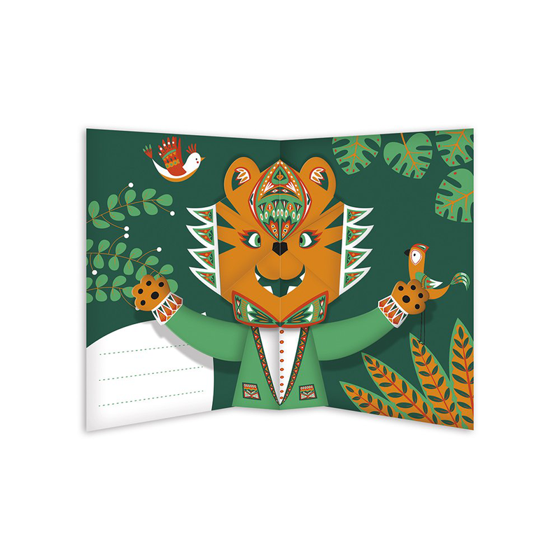 Product image: 6 pop-up animal cards to make, , medium-null
