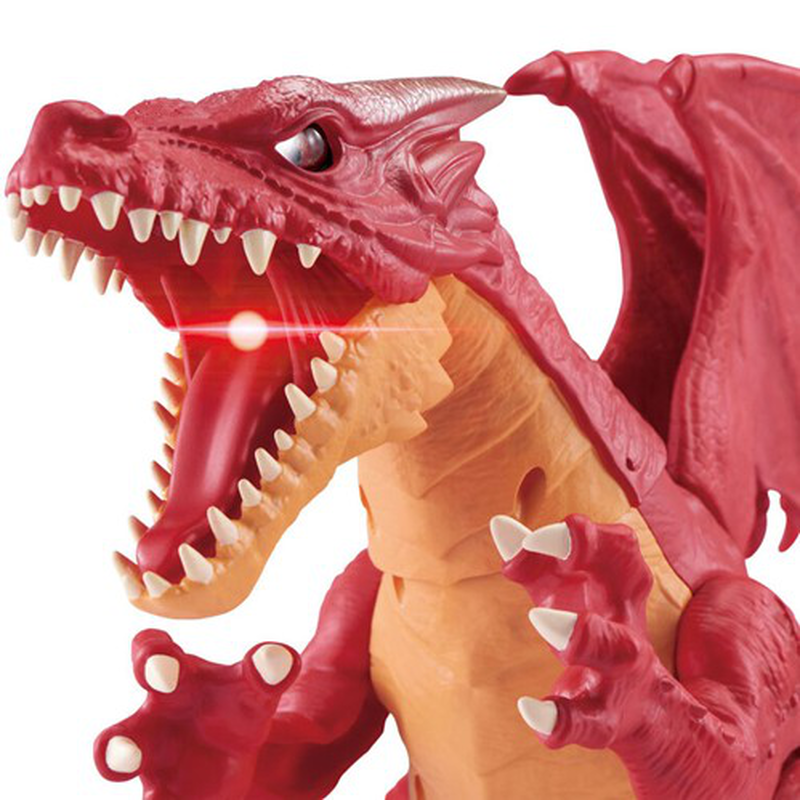 Zuru robo alive fire breathing dragon red 3y+ 7115a, , medium-null
