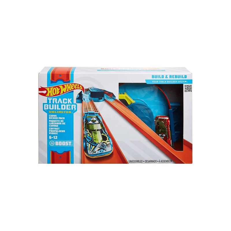 Hot wheels track builder fold up track pack, , medium-null